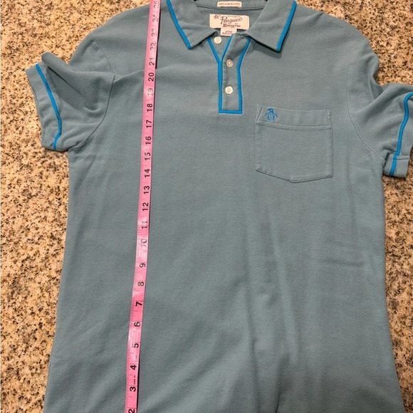 Original Penguine Men Small Heritage Slim Fit Polo - Picture 6 of 6